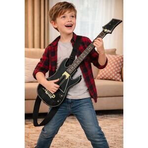 Guitar Hero Wireless Controller - Black & Yellow, Game Accessory